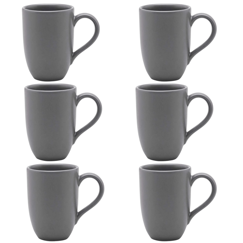 6 Canecas Flat Gray 6 Canecas Flat Gray